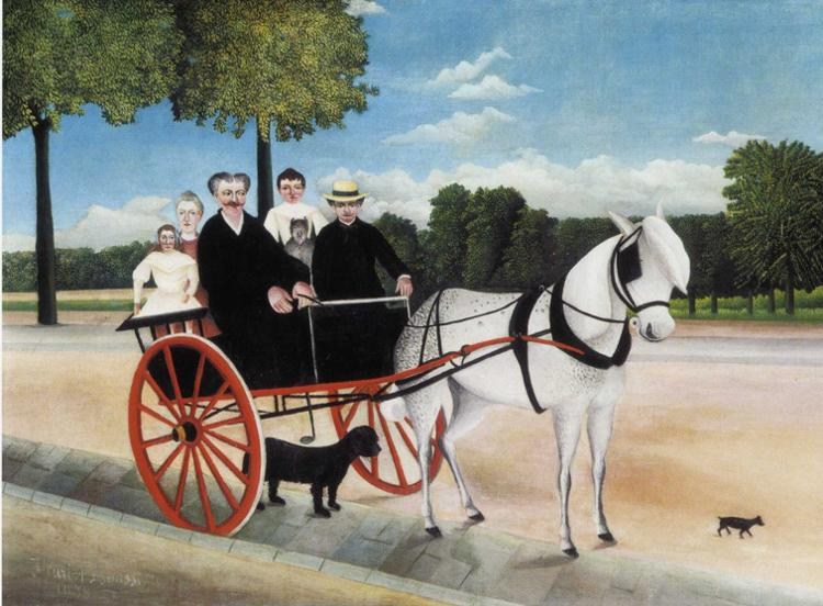 Henri Rousseau Old Juniere's Cart